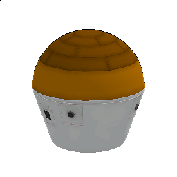 reentry body 1/2 sphere